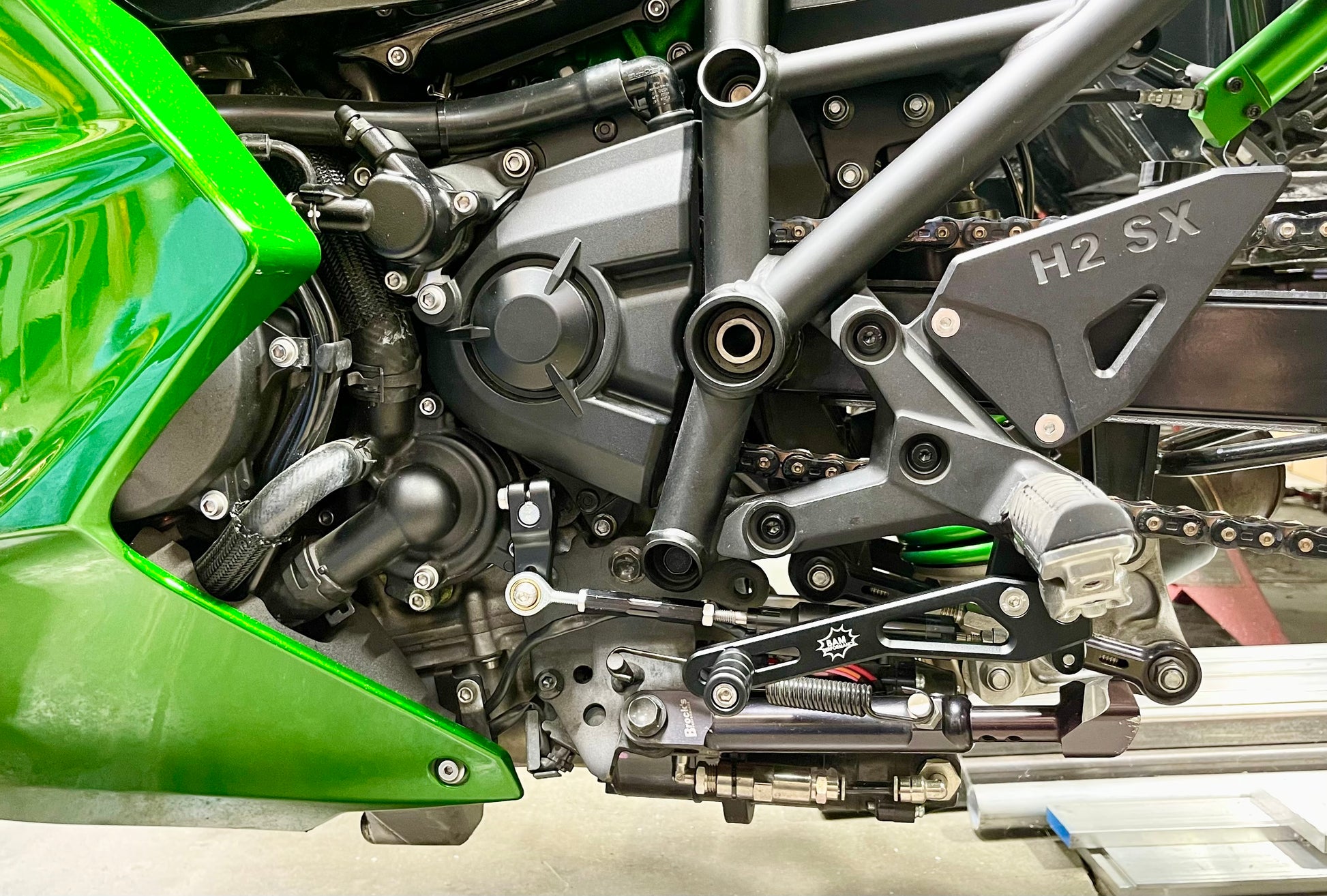 h2 gear Kawasaki Ninja H2 SX Shifter Assembly – BAM Performance LLC