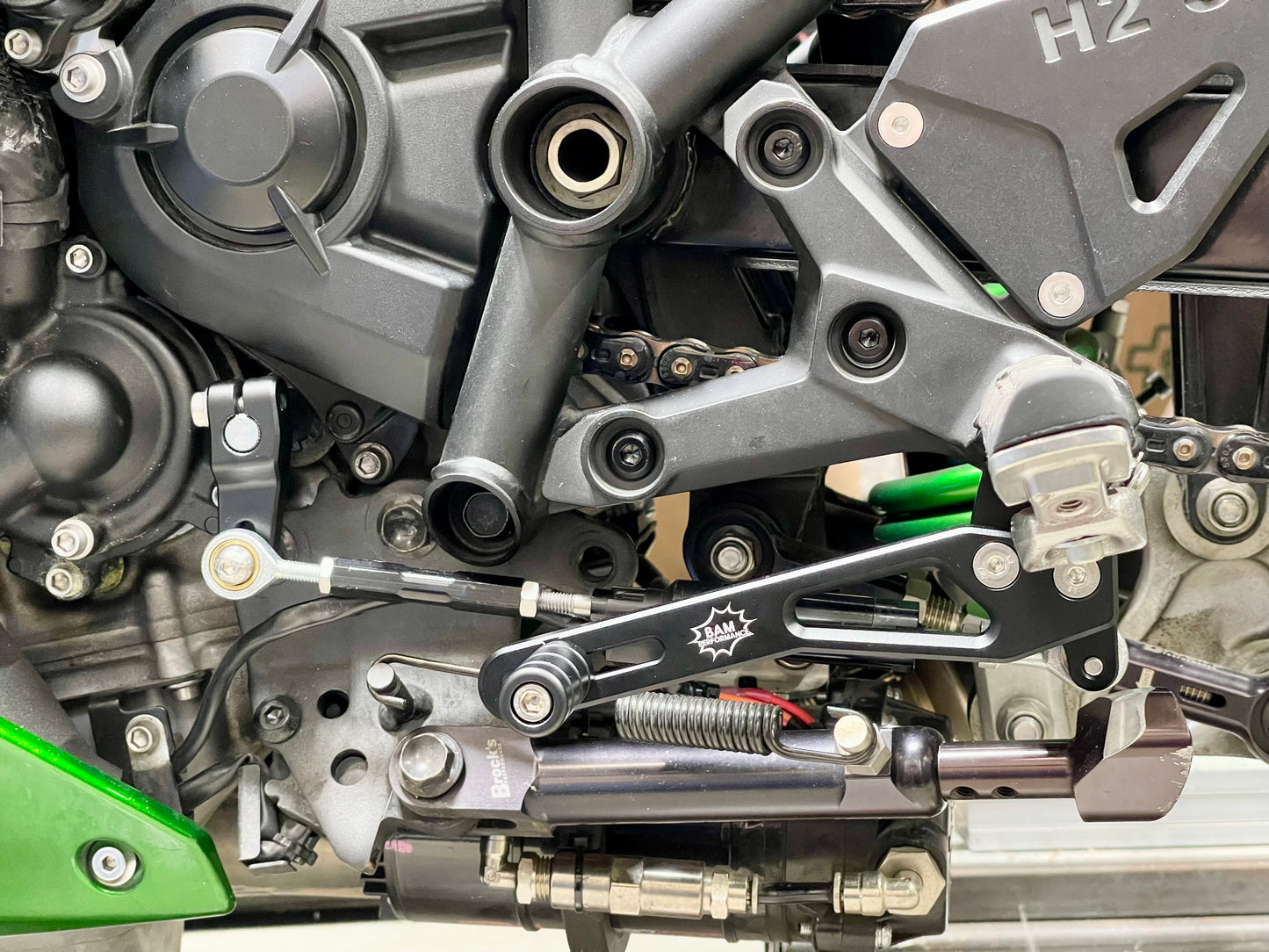Kawasaki Ninja H2 SX Shifter Assembly