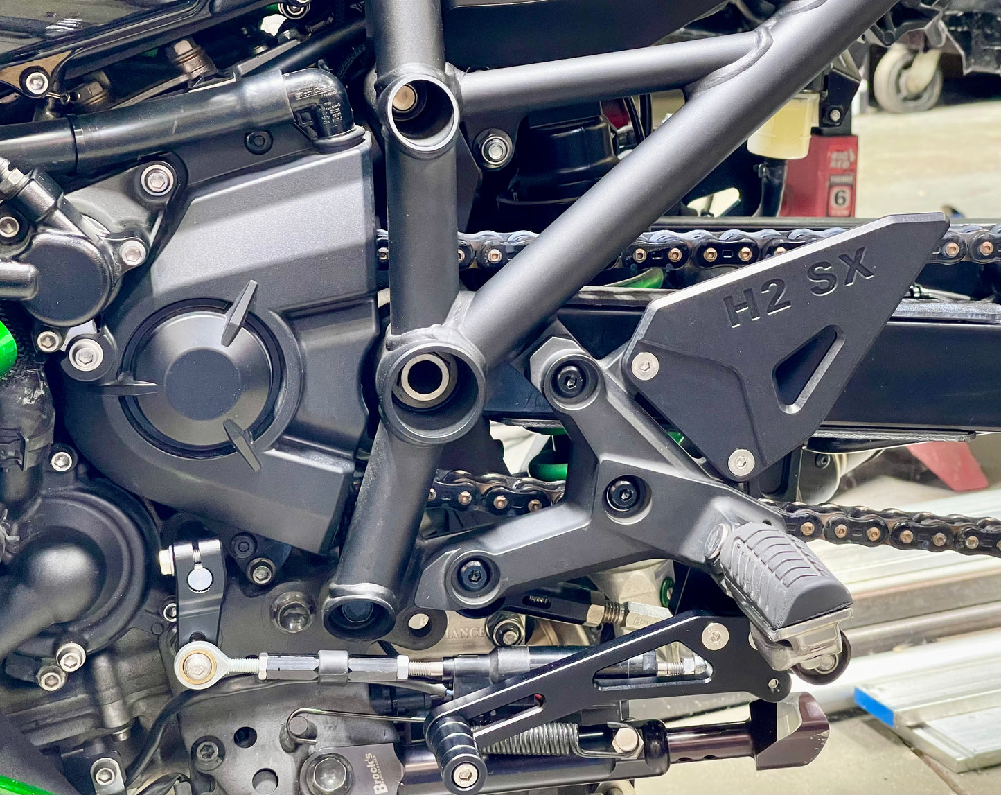 Kawasaki Ninja H2 SX Heel Guards