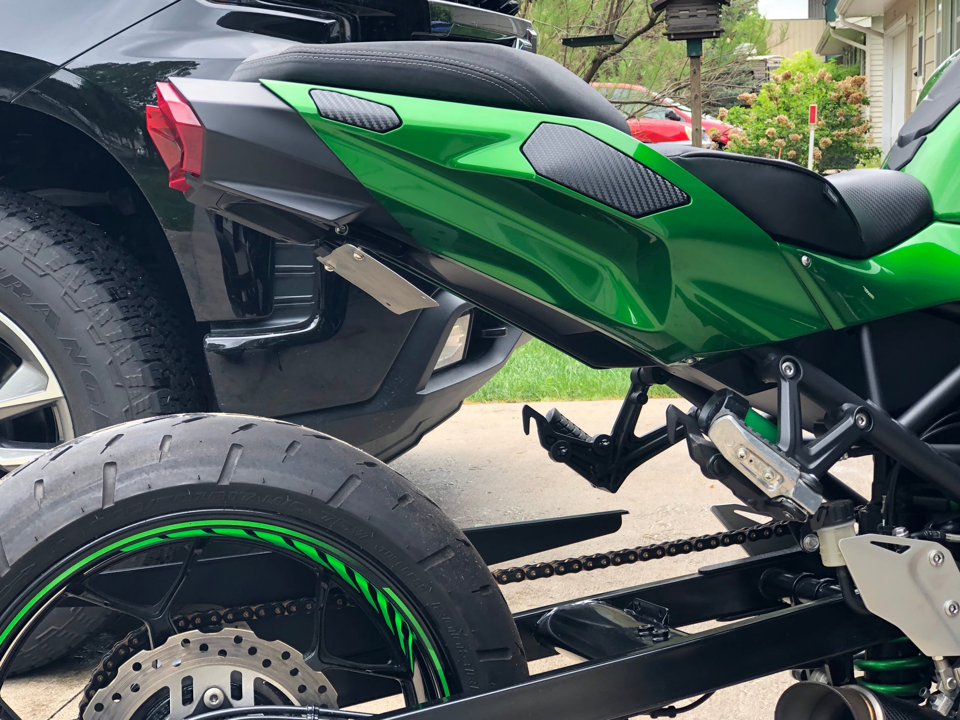 H2 SX tail tidy kit